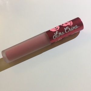 100% authentic Lime Crime velveteen in “Cupid”